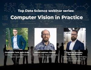 Top Data Science webinar series Computer Vision in Practice